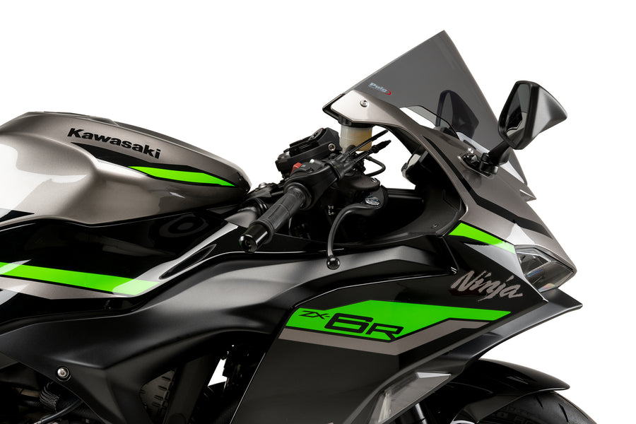 KAWASAKI ZX-6R NINJA [2025] – R-Racer-skjerm – Mattsvart