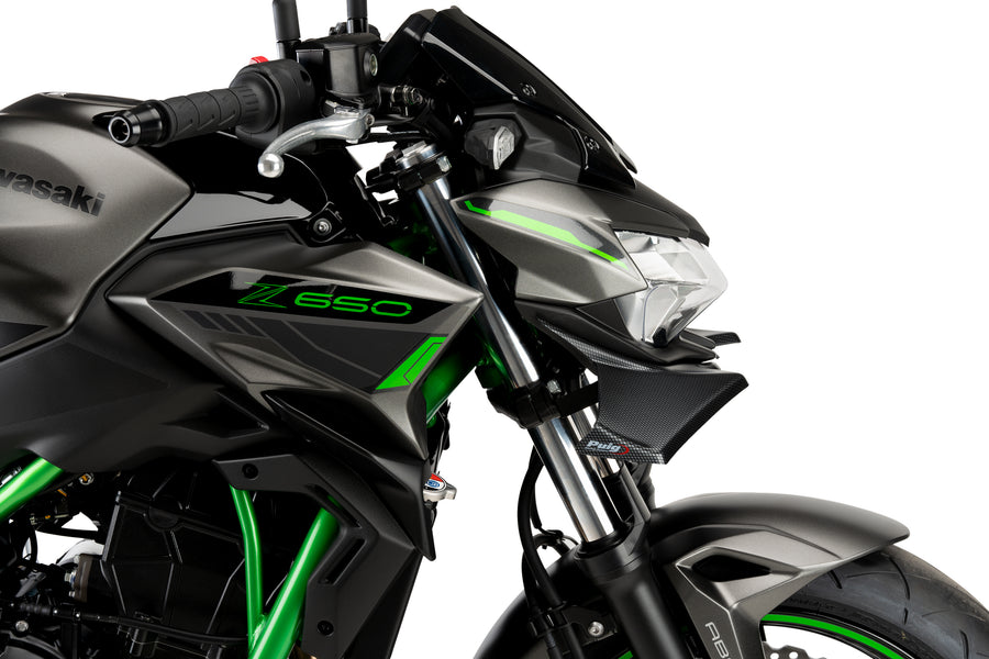 KAWASAKI Z 650 [2025] - Frontspoiler med naken frontrute