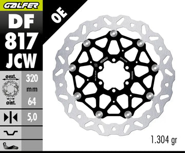 Moto Guzzi AUDACE 1400 CARBON [2018-2020] - BRAKE DISC FLOATECH WAVE – bilde 2