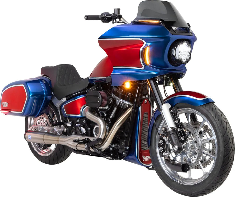 harley davidson fxlrst [CUSTOM CYCLE ENGINEERING] - 43 mm opp ned gaffelrør
