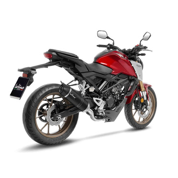 honda cb 125 [LEOVINCE] – LV One Evo Black Edition komplett eksosanlegg - 0