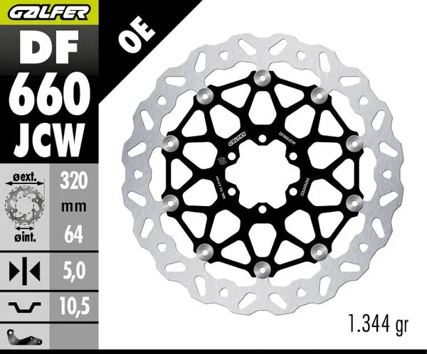 Bimota SB5 1135 [1985-1986] - BREMSSCHEIBE FLOATECH WAVE – Bild 4