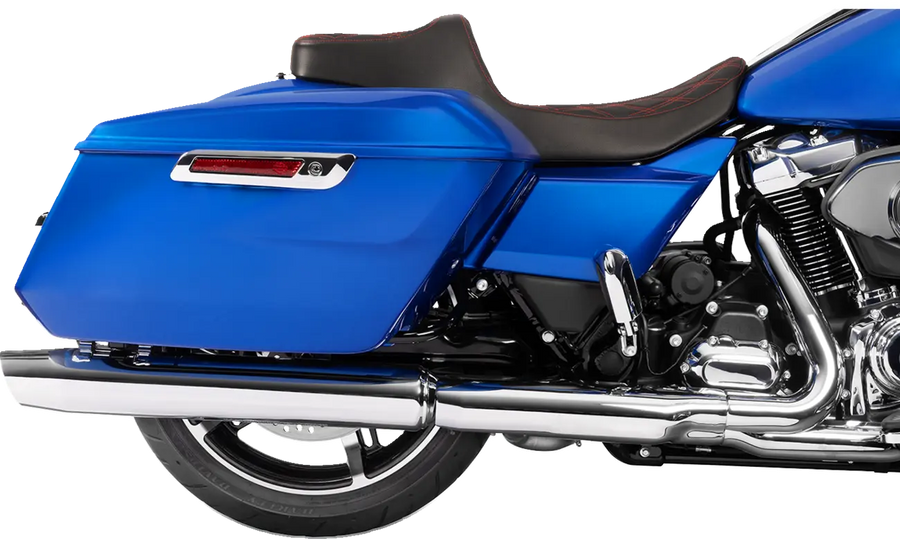 harley davidson touring [DRAG SPECIALTIES] – Predator III sete med utvidet rekkevidde