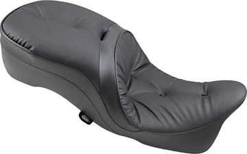 harley davidson touring [DRAG SPECIALTIES] – 2-delt skinnsete, ryggstøtte kompatibel, touring - 0
