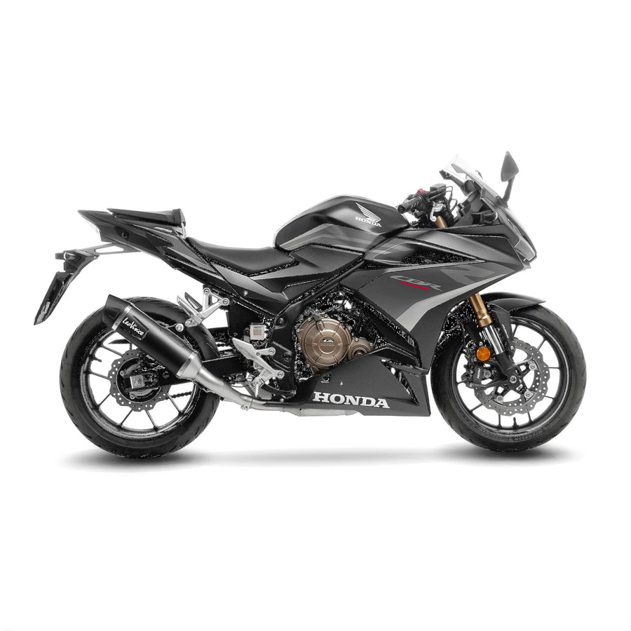 honda cb 500 [LEOVINCE] – Nero baklyddemper – rustfritt stål