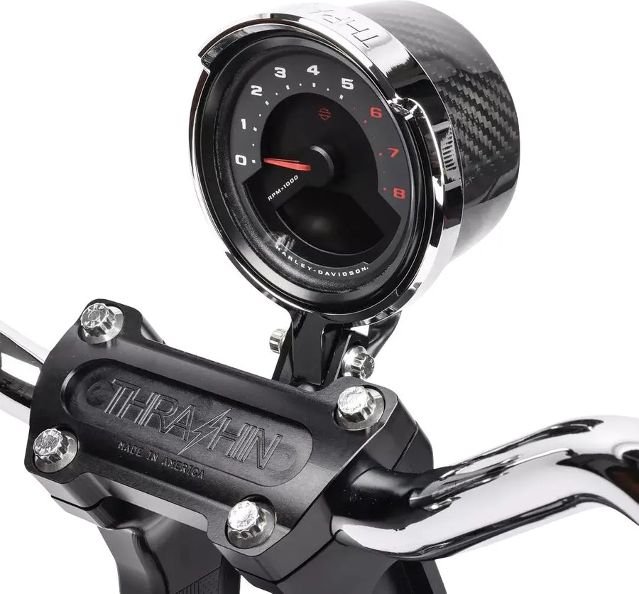 harley davidson softtail street bob fxbb [THRASHIN SUPPLY CO.] - Softail Gauge Offset Kit