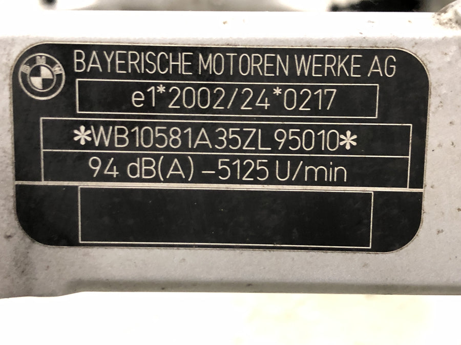 BMW K 1200 S K12S [2005] - Ramme hovedramme med papirer