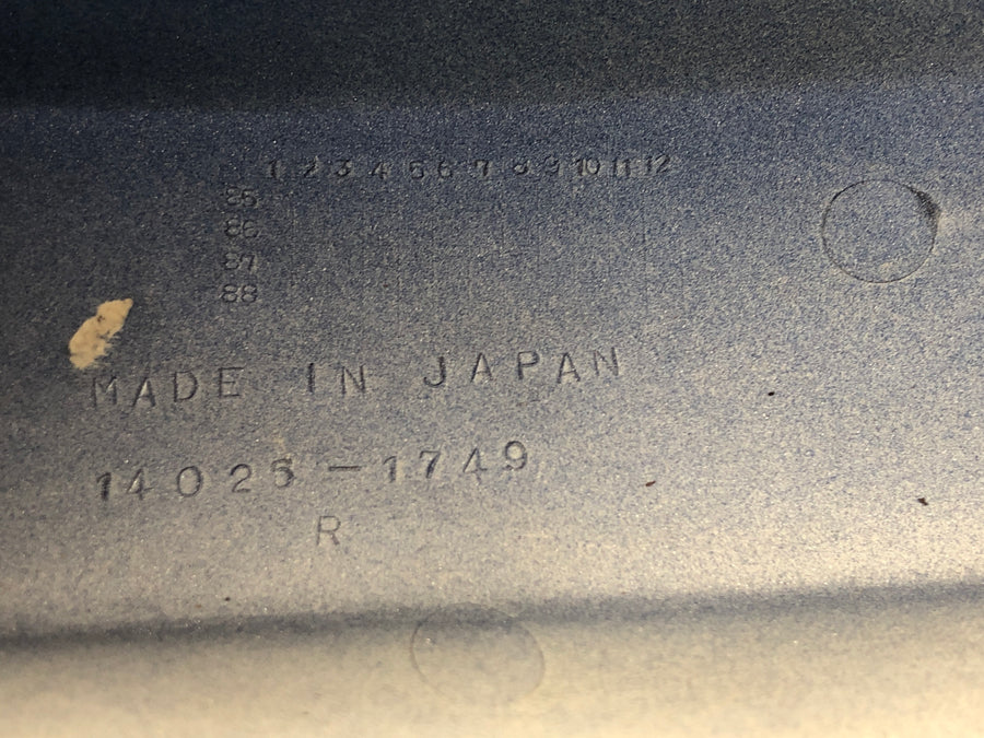 Kawasaki GPZ 1000 RX [1987] - Bakpanel setepanel panel bakdeksel