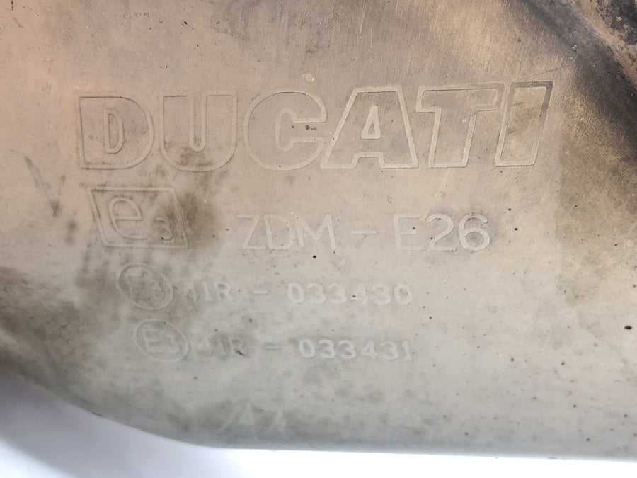 Ducati Multistrada 1200 S Touring [2009] - Eksos bakre lyddemper lyddemper eksossamler