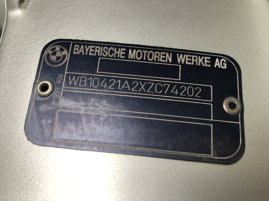 BMW R 850 C 259C [1999] - Rammehode med kjøretøydokumenter