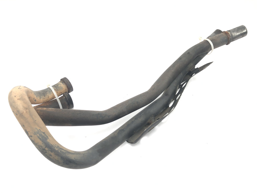 Honda NX 650 Dominator RD02 [1994] - Manifold eksosmanifold varmeskjold manifoldrør