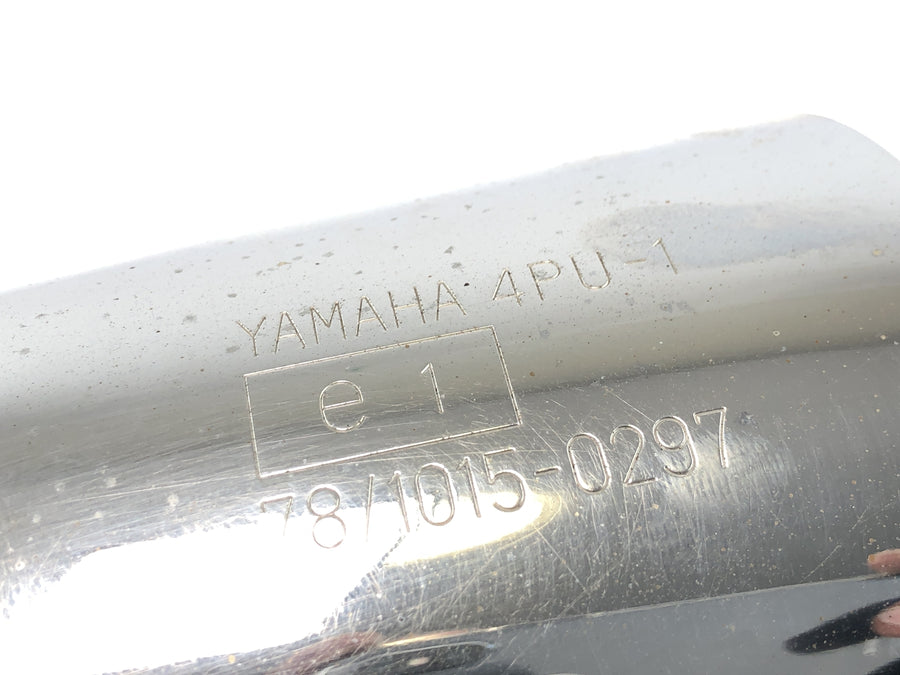 Yamaha XJR 1200 4PU [1996] - Eksoslyddemper lyddemper krom venstre