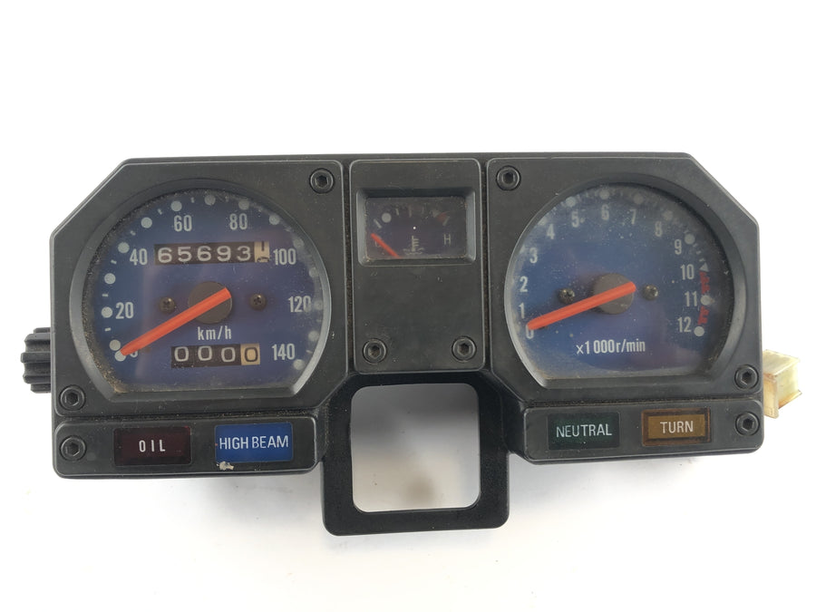 Kawasaki KMX 125 B [1998] - Tacho cockpit med en Rev -teller