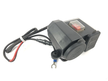 Suzuki Intruder VL 1500 AL [2000] - 12V USB-kontakt dobbel USB-ladekontakt