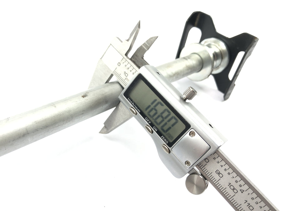 Kawasaki Ninja 125 BX125B [2024] - Halteraksel STC Axis Axis bakmontering