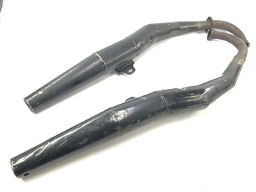 Yamaha Rd 350 YPVS 31K [1984] - eksoslyddemper sett manifold