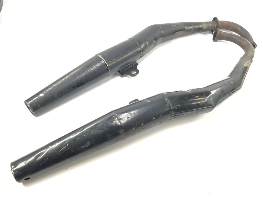 Yamaha Rd 350 YPVS 31K [1984] - eksoslyddemper sett manifold