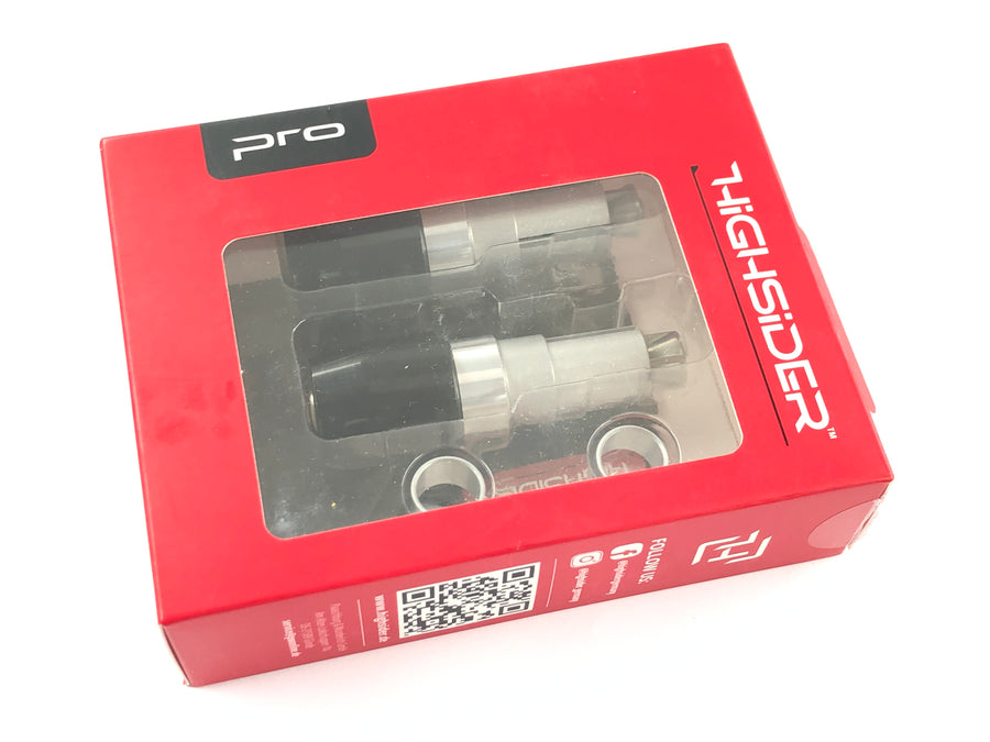 Honda CB 650 R RH02 - styreender styrevekter styreplugger svart highsider