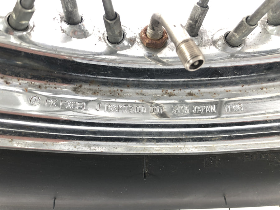 Kawasaki VN 1500 Classic VNT50D [2001] - Frakthjul Rim eiker Hjuldekk 3,00 x 16 "