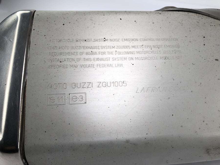 Moto Guzzi Stelvio 1200 4V [2009] - Utgangssystem