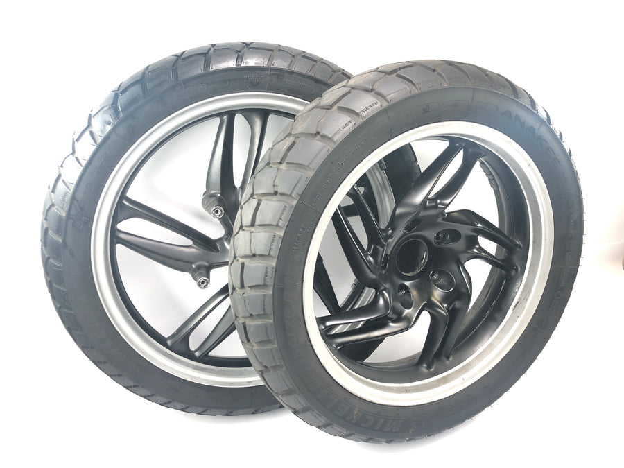 BMW R 1200 GS R12 K25 [2004] - forhjul bakhjulsett 2,50 x 19" og 4,00 x 17"
