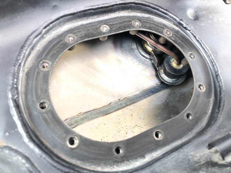 Triumph Bonneville T100 986MF [2012] - Tank drivstofftank bensintank med tanklokk