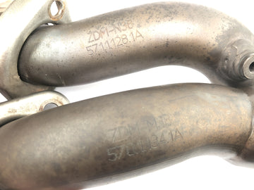 Ducati Monster SR2 800 M4 [2006] - frontlyddemper eksossamler manifold eksosanlegg - 0