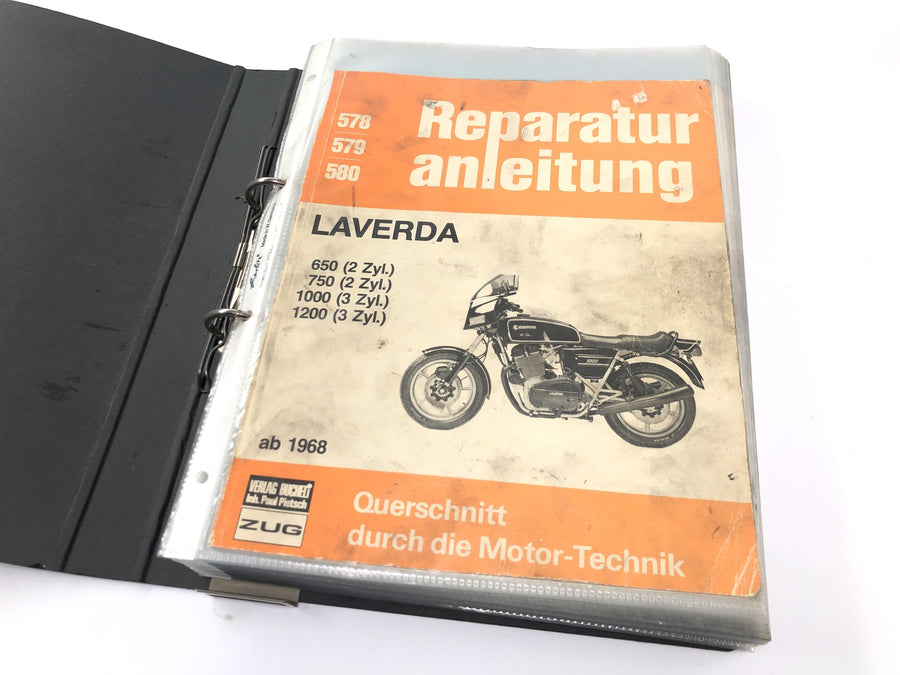 Laverda 1000 [1978] - Verkstedhåndbok reparasjonsinstruksjoner
