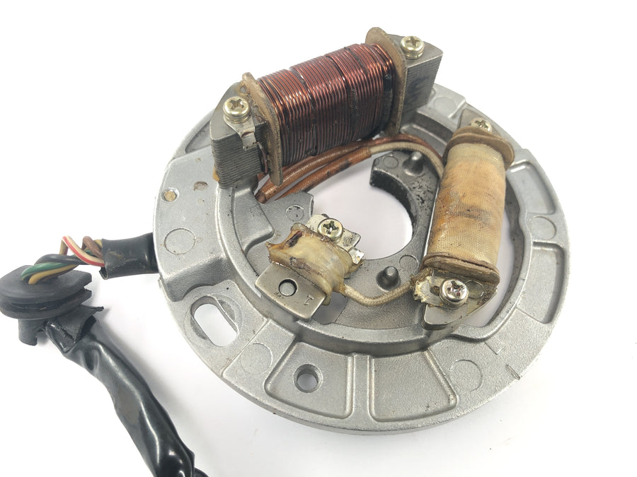 Yamaha DT 175 2K4 [1982] - Generator stator tenning grunnplate tenningssystem