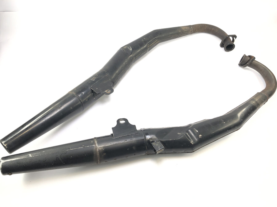 Yamaha Rd 350 YPVS 31K [1984] - eksoslyddemper sett manifold