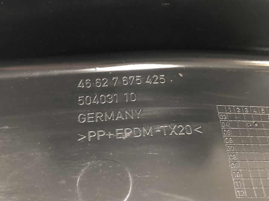 BMW K 1200 S K12S [2005] - Innvendig panel bak underkonstruksjon