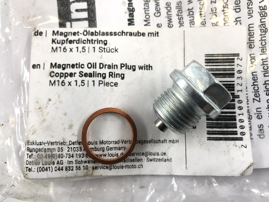 BMW K 1300 S K12S [2010] - Oljefiltermagnetoljefelle Skrue Kobberdich Ring