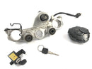 Honda NX 650 RD02 [1989] - Låsesmed Ignition Lock Tank Lock Helmschloss Gabelbrücke ovenfor-1