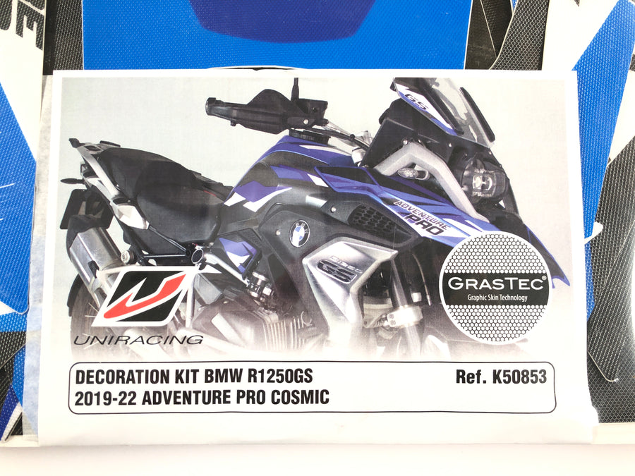 BMW R 1200 GS - dekalsett klistremerkesett adhesjonssett Adventure Pro Cosmic