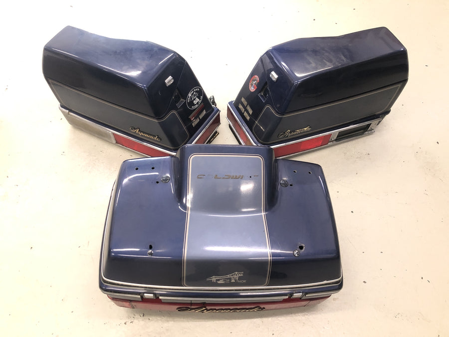 Honda Goldwing GL 1200 SC14 [1988] - Koffertsett sidevesker toppkoffert bagasjekoffert