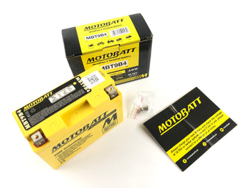 Diverse modeller - batteri AGM startbatteri QuadFlex MBT9B4 vedlikeholdsfritt - 0