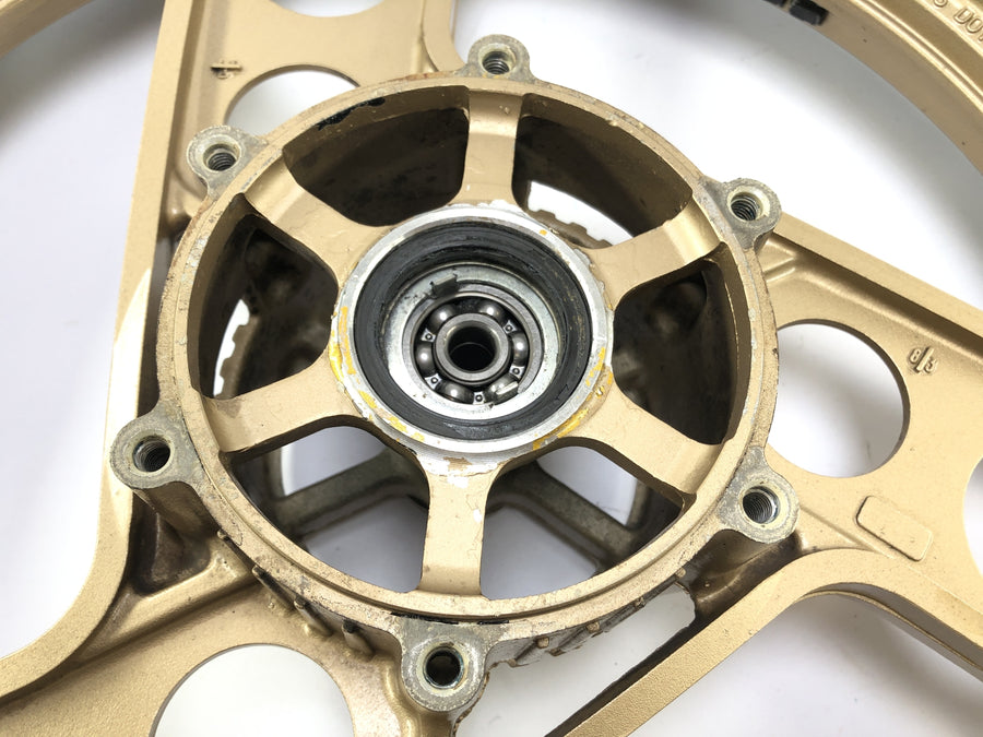 Yamaha Rd 350 YPVS 31K [1984] - Fronthjul rad Rim Gold
