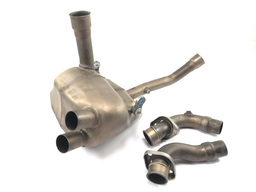 Ducati Monster SR2 800 M4 [2006] - frontlyddemper eksossamler manifold eksosanlegg