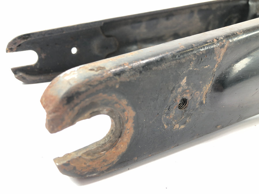 DKW NZ 250 [1938] - Forhjulssvingarm, demperfjæringsgaffel