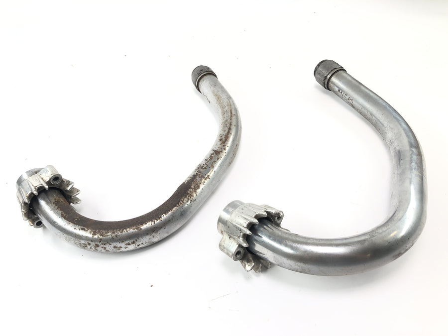 Honda GL 500 Silberwing PC02 [1982] - MANIFOLD MANIFOLDS Eksosmanifold eksosmanifold eksosrør til venstre og høyre