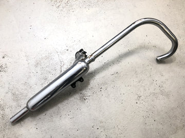 Kawasaki W 650 EJ650A [1999] - Eksosanlegg venstre, eksosmanifold, lyddemper - 0