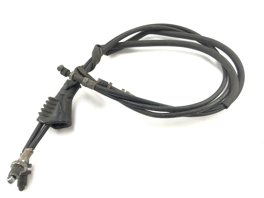 Yamaha XT 500 1U6 [1981] - Bowden Cable Set Gas Train dekompresjon Togkobling Kabelbremsetog foran