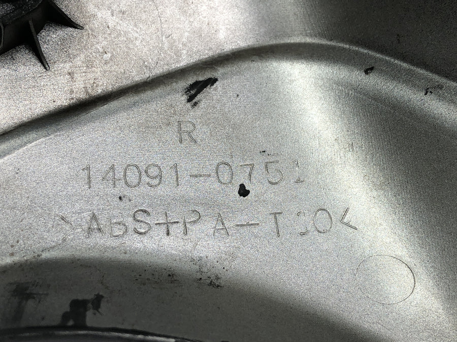 Kawasaki Versys KLE 650 A [2006] - Radiatordeksel høyre radiatorpanel
