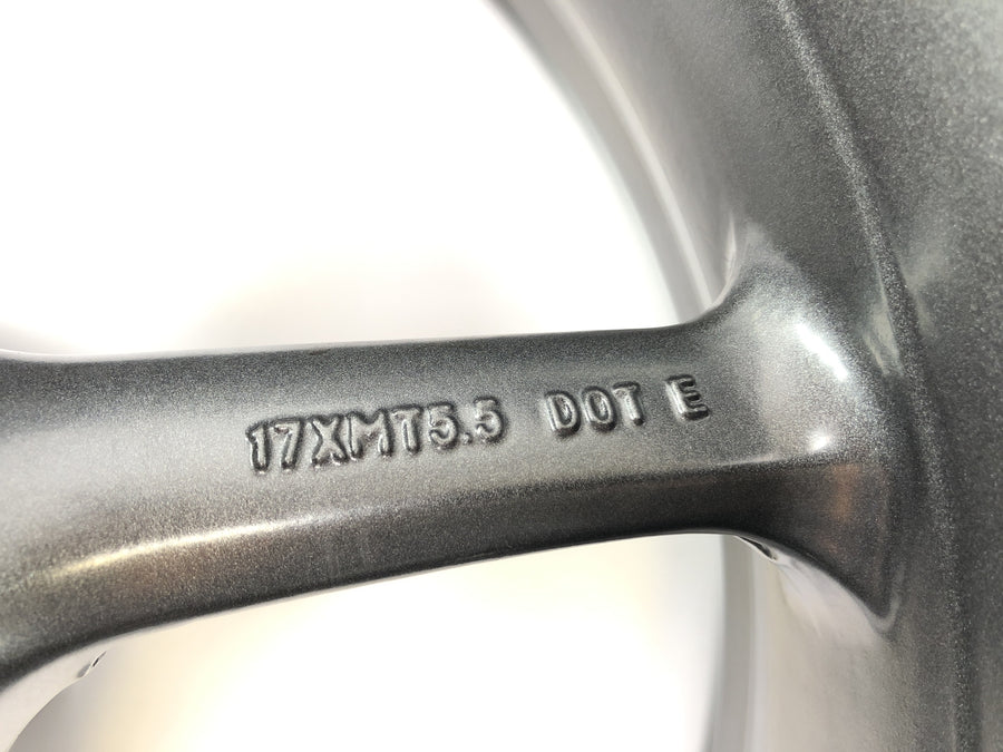 Triumph Street Triple R 675 D67LD [2010] - Hinterrad Rim Wheel Rad Dekk 5.5x17 "