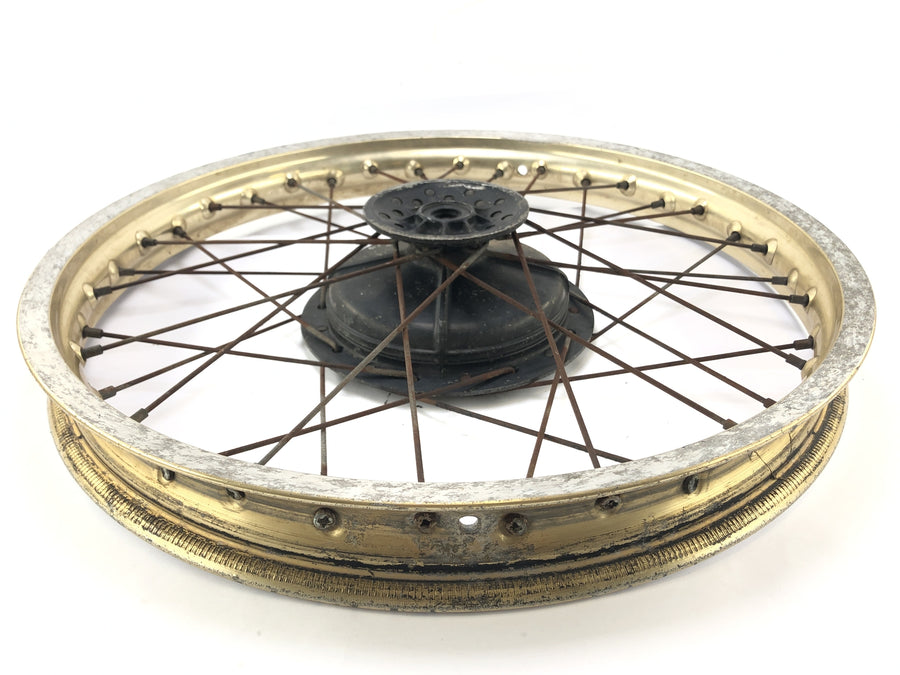 Yamaha XT 500 1U6 [1981] - Front Wheel Rim Wheel Gold