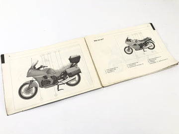 BMW K 1100 RS [1991] - Driftsinstruksjoner - 0