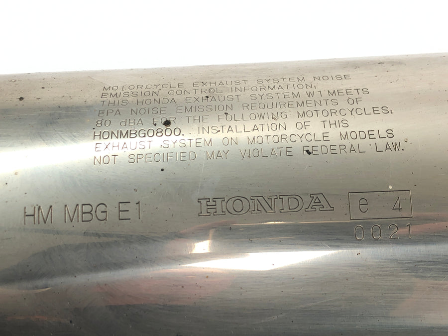 Honda VFR 800 FI RC46 [1999] - Eksos bakre lyddemper lyddemper original