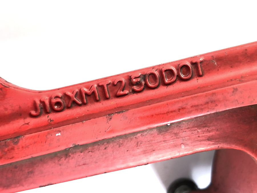 Kawasaki GPZ 1000 RX [1987] - Frakthjul Rim Wheel 2,50 x 16 "Rødt
