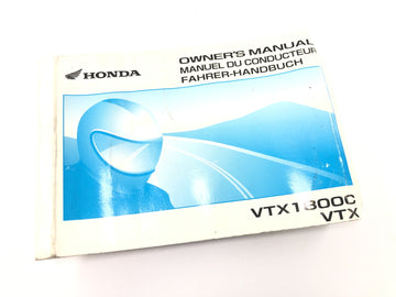 Honda VTX 1800 SC46 [2004] - Førerhåndbok Bruksanvisning Bruksanvisning kun på tysk