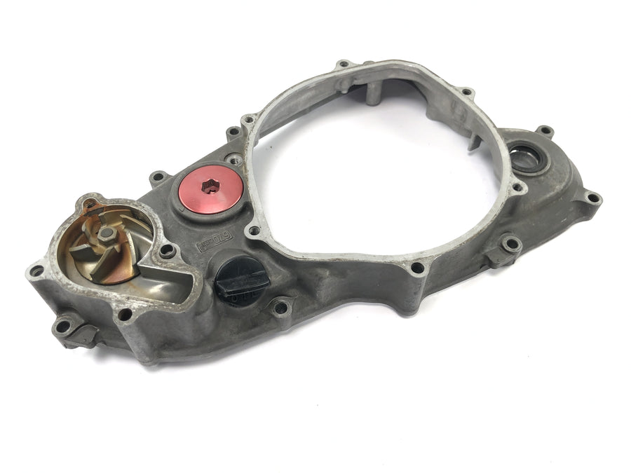 Honda CRF 450 R [2007] - clutchdeksel motordeksel høyre vannpumpe